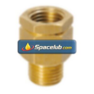 Perma 104862 Oil retaining valve brass G1/4 male x G1/4 female +60°C