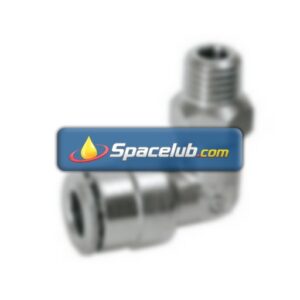 Perma 101507 Tube connector M8x1 male for tube oØ 6 mm 90° rotary type