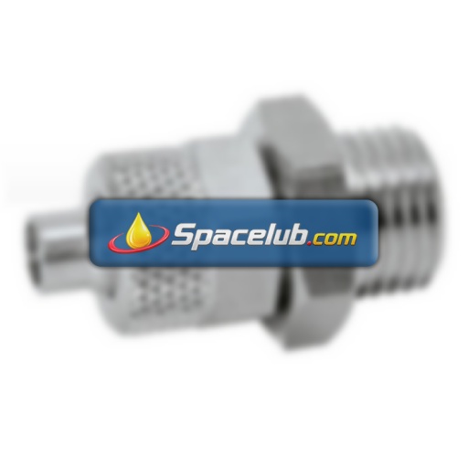 Perma 104867 Tube connector stainless steel G1/4 male for tube oØ 8 mm
