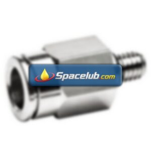 Perma 111954 Tube connector stainless steel M6 male for tube oØ 8 mm