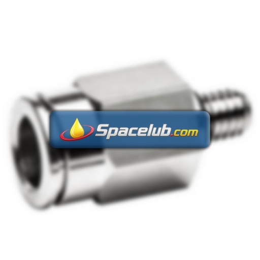 Perma 111954 Tube connector stainless steel M6 male for tube oØ 8 mm