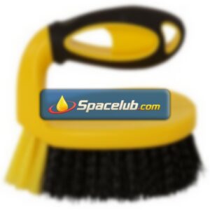 Bulldozer Black, Yellow Scrub Brush, PVC bristle material
