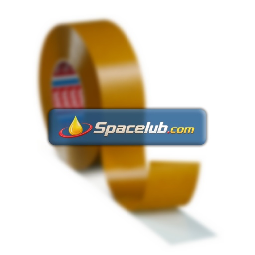 Tesa 04970-00007-00 White Double Sided Tape, 0.225mm Thick, 16.6 N/cm, PVC Film Backing, 6mm x 50m