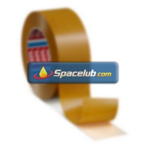 Tesa 04959-00111-00 Translucent Double Sided Tape, 0.1mm Thick, 14 N/cm, Non-Woven Backing, 15mm x 100m