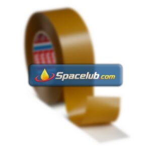 Tesa 04962-00017-00 Translucent Double Sided Tape, 0.16mm Thick, 14 N/cm, Non-Woven Backing, 100mm x 50m