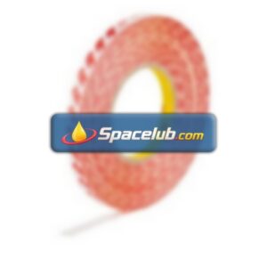 3M White Double Sided Polyester Tape, 0.2mm Thick, Acrylic Backing, 19mm x 50m