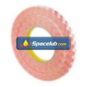 3M GPT-020P Transparent Double Sided Adhesive Square, 0.2mm Thick, Acrylic Backing, 19mm x 50m