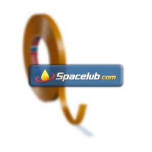 Tesa 04970-00148-00 White Double Sided Plastic Tape, 0.225mm Thick, 13,6 N/cm, PVC Backing, 12mm x 50m