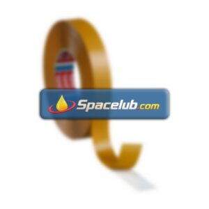 Tesa 04970-00151-00 White Double Sided Plastic Tape, 0.225mm Thick, 13,6 N/cm, PVC Backing, 25mm x 50m