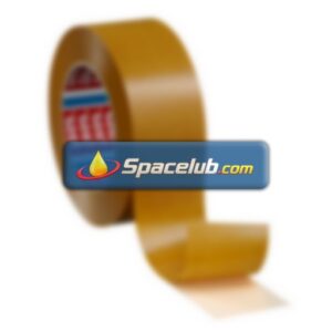 Tesa 04959-00007-00 Translucent Double Sided Cloth Tape, 0.100mm Thick, 8,5 N/cm, Non-Woven Backing, 25mm x 50m