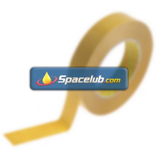 3M 9040 Beige Double Sided Paper Tape, 0.1mm Thick, 7.5 N/cm, Paper Backing, 25mm x 50m