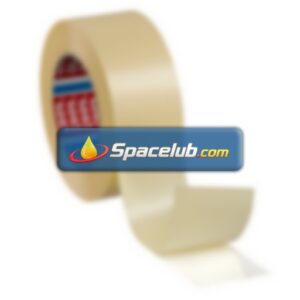 Tesa 64621-00004-00 Transparent Double Sided Plastic Tape, 90μm Thick, 15 N/cm, PP Backing, 50mm x 50m