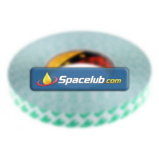 3M 9087 White Double Sided Plastic Tape, 0.26mm Thick, 5.2 N/cm, PVC Backing, 19mm x 50m
