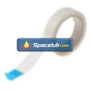 RS PRO Yellow Double Sided Plastic Tape, 0.1mm Thick, PP Backing, 25mm x 20m