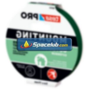 Tesa 66751-00001-00 Transparent Double Sided Tape, 1.14mm Thick, Acrylic Backing, 19mm x 5m
