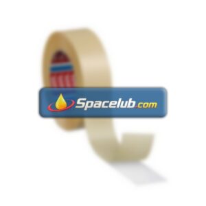 Tesa 04939 White Double Sided Tape, 0.235mm Thick, PE – 2 N/cm, PP – 2.5 N/cm, Steel – 5.5 N/cm, Cloth Backing