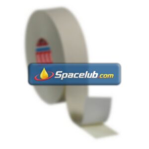 Tesa 04974 White Double Sided Tape, 0.38mm Thick, Steel – 5 N/cm, Cloth Backing