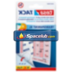 Tesa 59404 White Double Sided Tape, 0.001mm Thick, Synthetic Rubber Backing, 3mm x 3mm