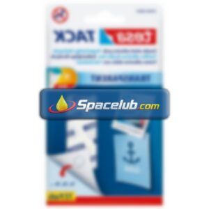 Tesa 59408 Transparent Double Sided Tape, Synthetic Rubber Backing, 10mm x 10mm