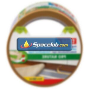 Tesa 56451 White Double Sided Tape, 0.175mm Thick, Natural Rubber Backing, 50mm x 10m