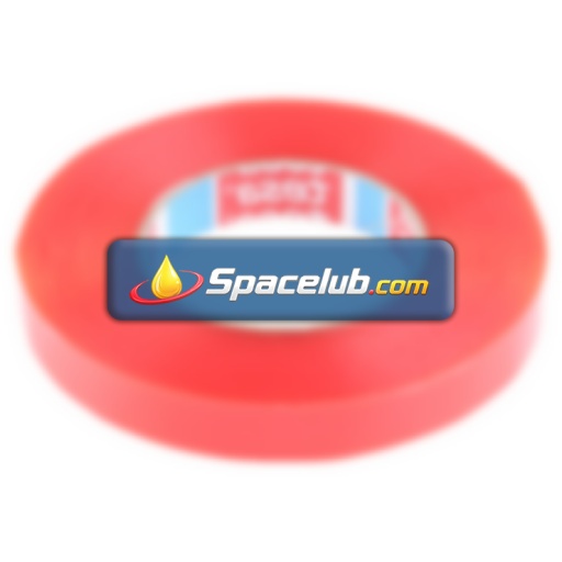 Tesa 04967-00011-06 Transparent Double Sided Plastic Tape, 0.160mm Thick, 13,4 N/cm, PET Backing, 19mm x 50m