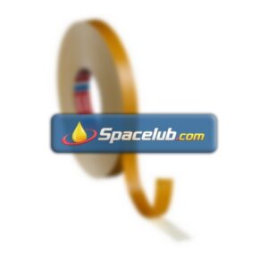 Tesa 04964-00075-00 White Double Sided Cloth Tape, 0.390mm Thick, 7,6 N/cm, Cloth Backing, 19mm x 50m