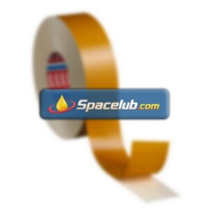 Tesa 04964-00076-00 White Double Sided Cloth Tape, 390μm Thick, 7,6 N/cm, Cloth Backing, 50mm x 50m