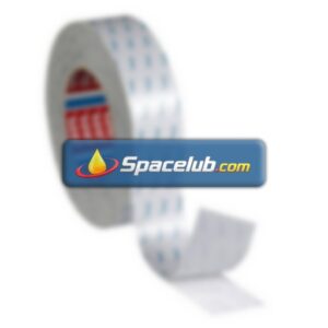 Tesa 04943-00007-04 Translucent Double Sided Cloth Tape, 0.100mm Thick, 8,1 N/cm, Non-Woven Backing, 38mm x 50m