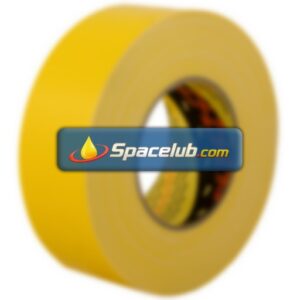 3M Scotch 389 Duct Tape, 50m x 25mm, Yellow, PE Coated Finish