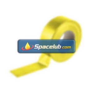 RS PRO Duct Tape, 50m x 50mm, Yellow, Gloss Finish