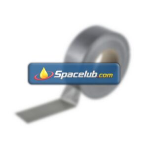 RS PRO Duct Tape, 50m x 50mm, Silver, Gloss Finish