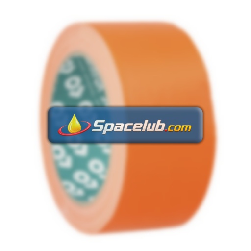 Advance Tapes AT6200 Duct Tape, 25m x 50mm, Orange, Gloss Finish