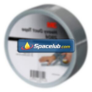 3M Scotch 2904 Scotch 2904 Duct Tape, 50m x 48mm, Silver