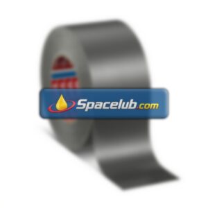 Tesa Tesa 4688 04688-00012-00 Cloth Tape, 50m x 75mm, Silver, Rubber Finish