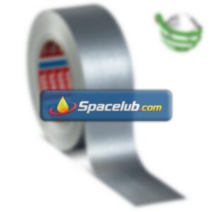 Tesa Tesa 60462 60462 Duct Tape, 50m x 50mm, Silver, Rubber Finish