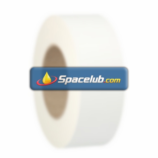 RS PRO AT0175 Duct Tape, 50m x 50mm, White, Gloss Finish