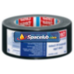 Tesa Tesa 4688 04688-00042 Cloth Tape, 25 x 50, Black, PE Coated Finish