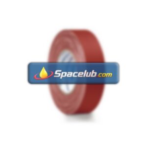 HellermannTyton HTAPE-TEX-19×10-CO-RD Cloth Tape, 10m x 19mm, Red, PE Coated Finish