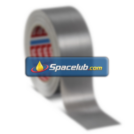 Tesa Tesa 4615 4615 Duct Tape, 50m x 50mm, Silver, PE Coated Finish