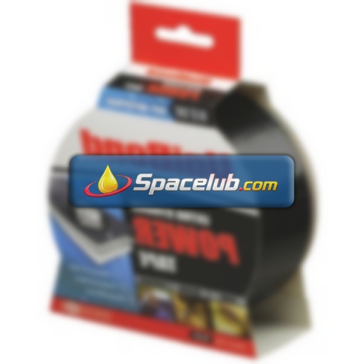 Loctite UniBond Power Tape Duct Tape, 25m x 50mm, Black