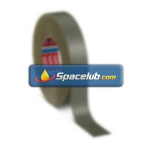 Tesa 04657-00113-00 Cloth Tape, 50m x 30mm, Yellow, Acrylic Coated Finish