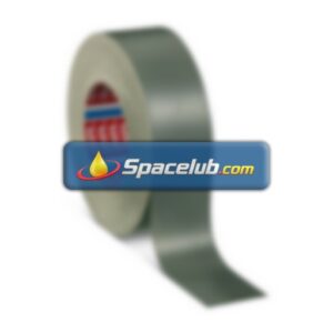 Tesa 04657-00114-00 Cloth Tape, 50m x 38mm, Black, Grey, Acrylic Coated Finish