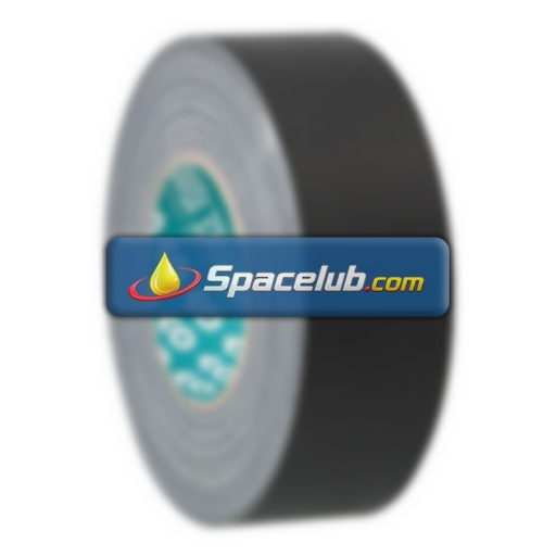 Advance Tapes AT182 200644 Cloth Tape, 25m x 50mm, Black, Matt Finish