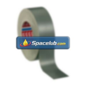 Tesa Tesa 4657 Cloth Tape, Black, Grey, Acrylic Coated Finish