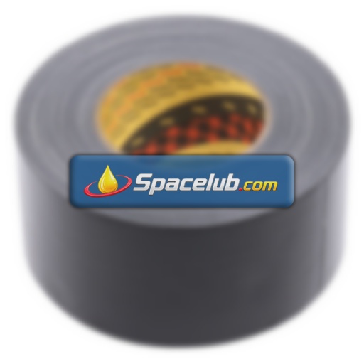 3M Scotch 389 Duct Tape, 50m x 75mm, Black, PE Coated Finish