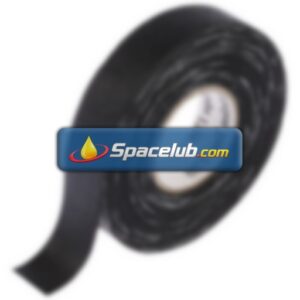 3M Temflex 1755 Cloth Tape, 18m x 19.1mm, Black, Rubber Finish