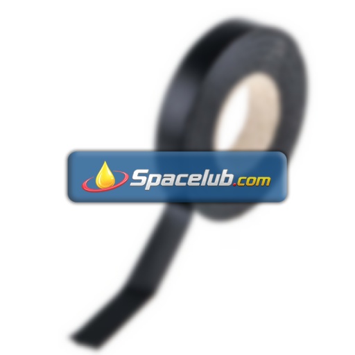 RS PRO Black PVC Electrical Tape, 12mm x 20m