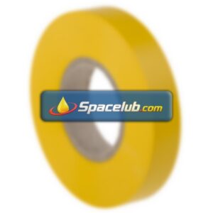 RS PRO Yellow PVC Electrical Tape, 12mm x 20m