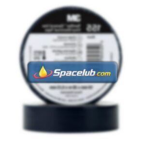 3M Temflex 155 Black Vinyl Electrical Tape, 19mm x 20m