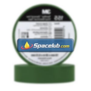 3M Temflex 155 Green Vinyl Electrical Tape, 19mm x 20m